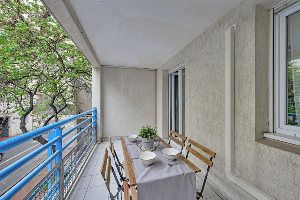 063 - Studio Didion, Centre Gare St Roch, Clim, Balcon,4Pers Montpellier Exterior foto